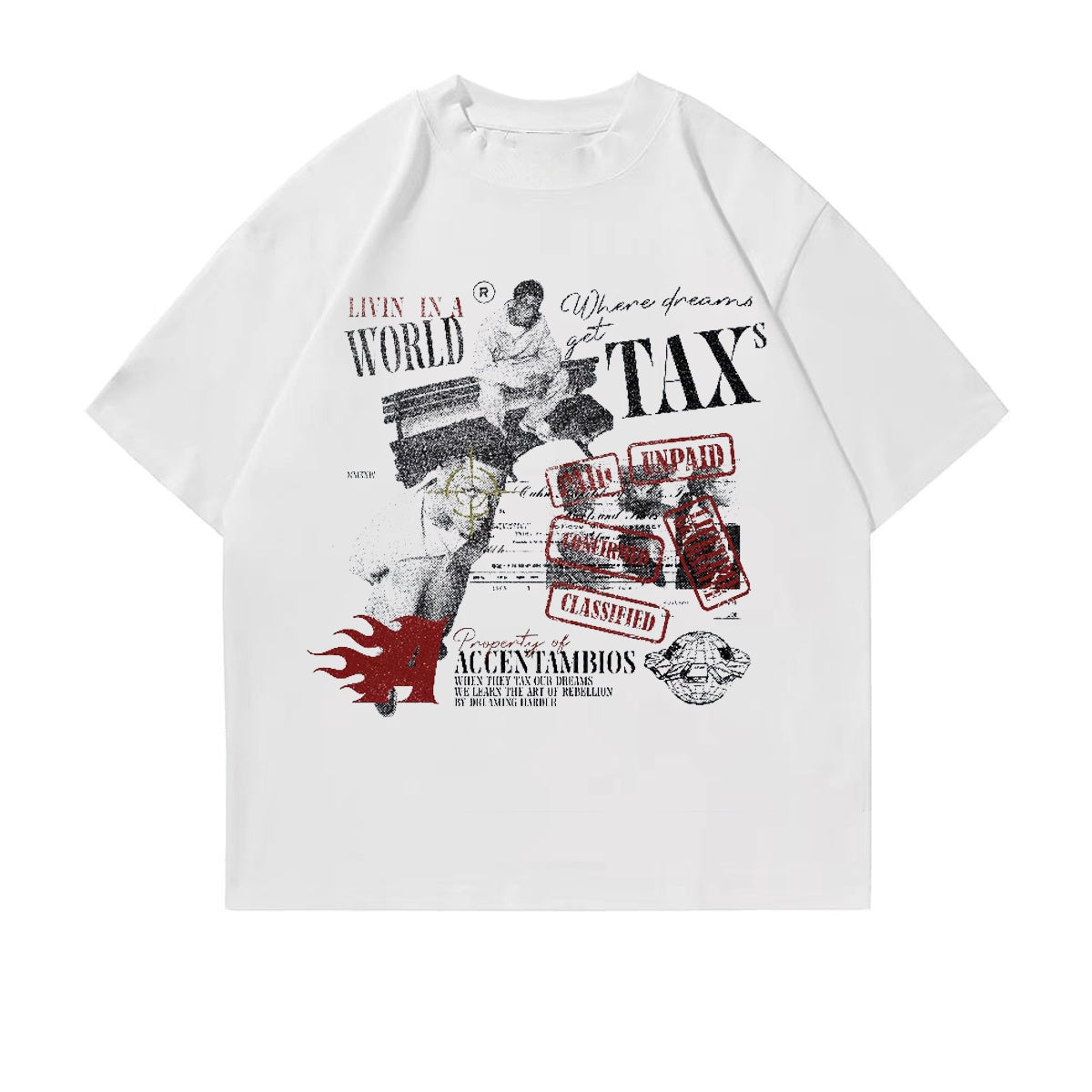 Summer New Printed T-shirt - Customizable Pattern - Vanturea