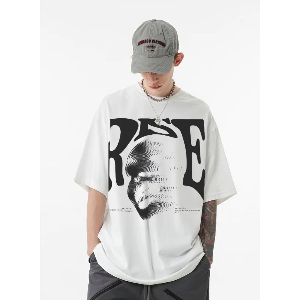Summer New Printed T-shirt - Customizable Pattern - Vanturea