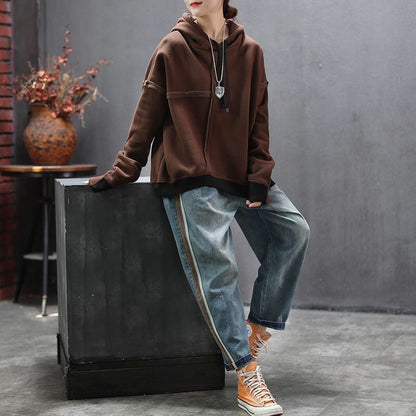 Artsy Side Striped Patchwork Jeans - Vanturea